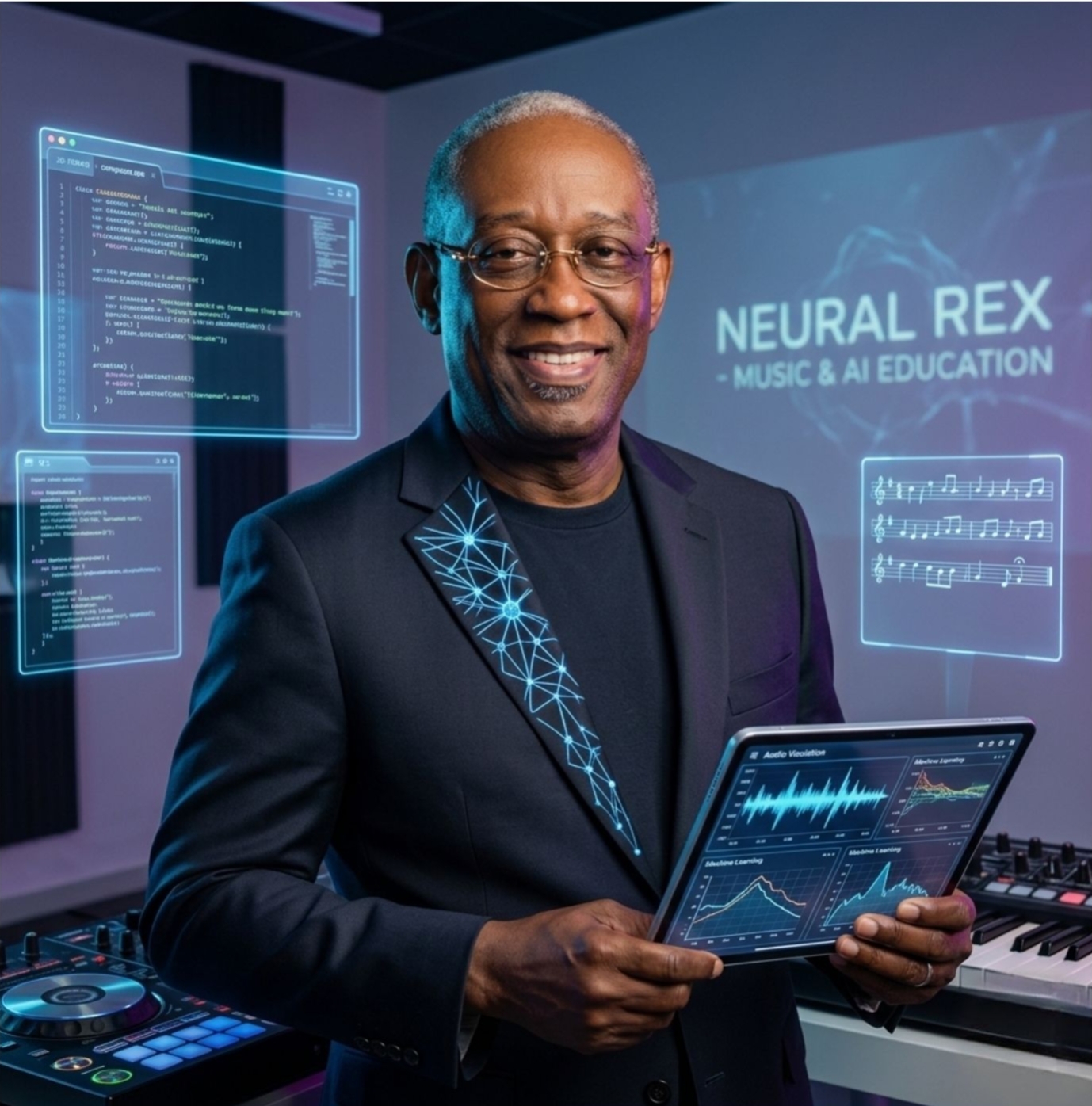Dr Rex Al Opusunju - Neural Rex, AI and tech education in sound